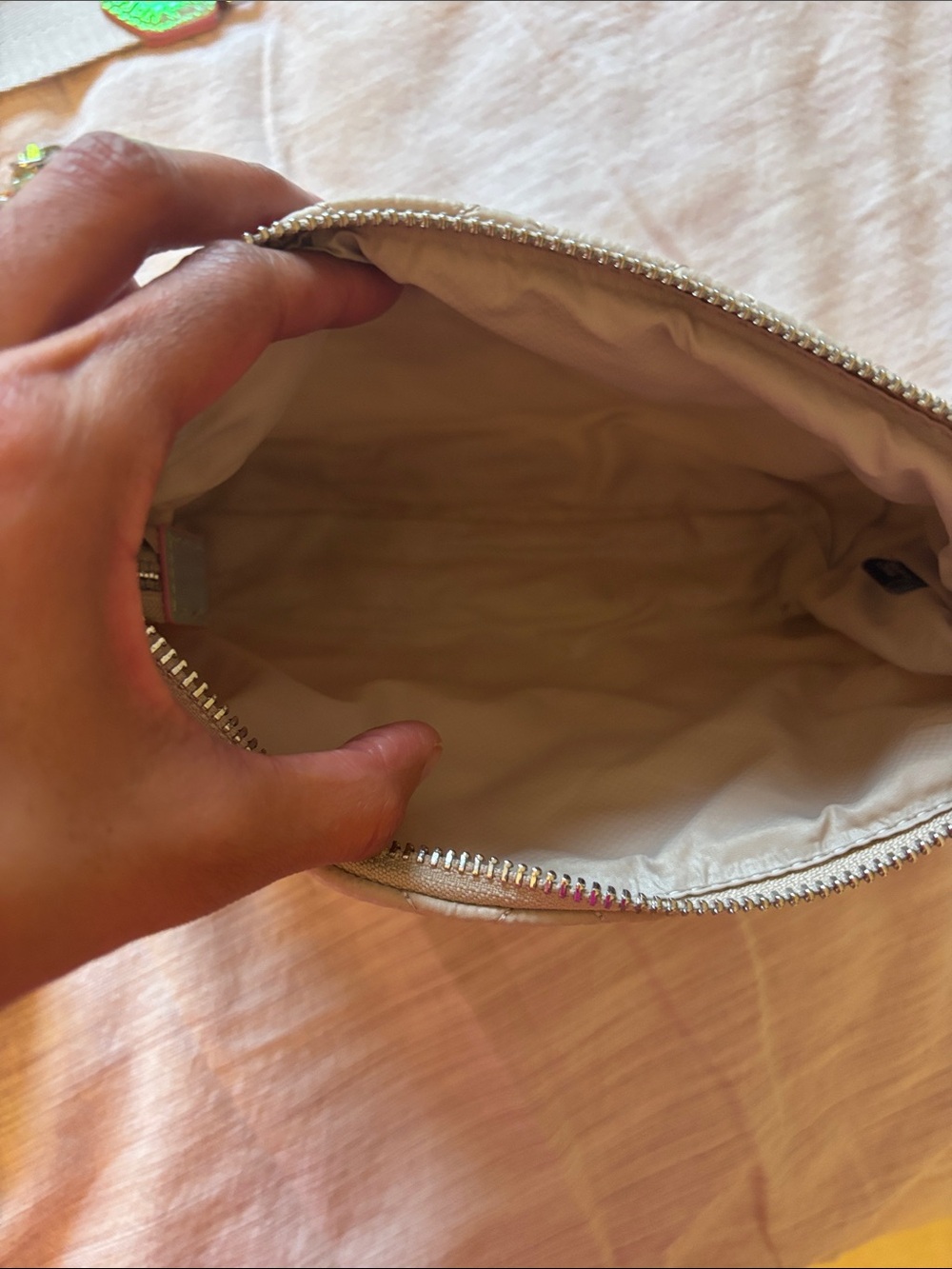 MZ Wallace Iridescent Duo Crossbody/Shoulder Bag - Picture 8 of 12